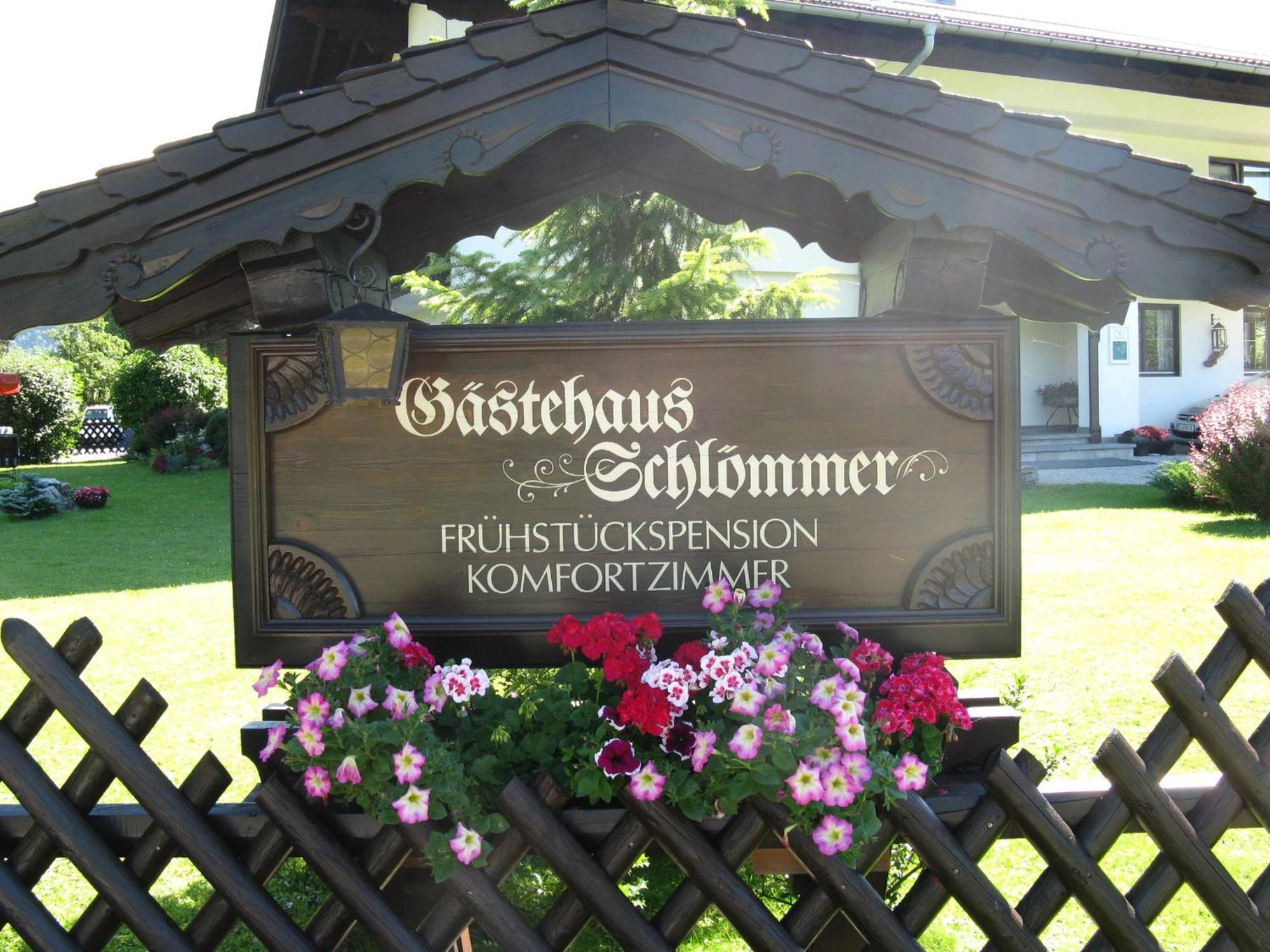 Pension Schloemmer Sankt Gilgen Exterior photo